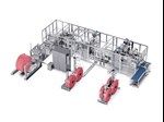 PP Woven Block Bottom Valve Bag Making Machine