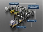 PP Woven Block Bottom Valve Bag Making Machine