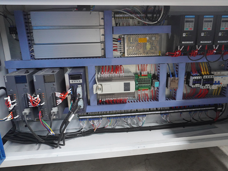 PLC + Touchscreen Control System