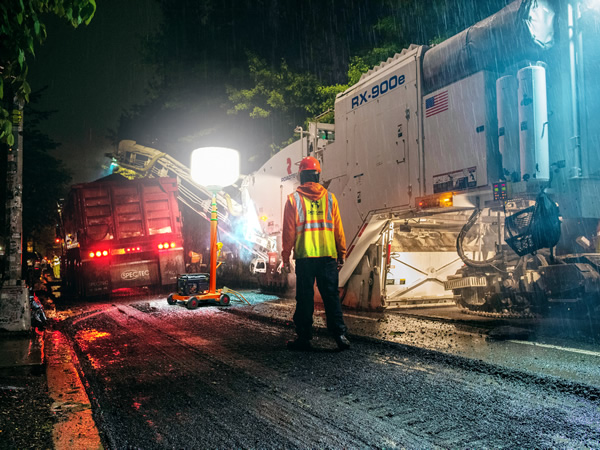 Road Construction Lighting Solutions