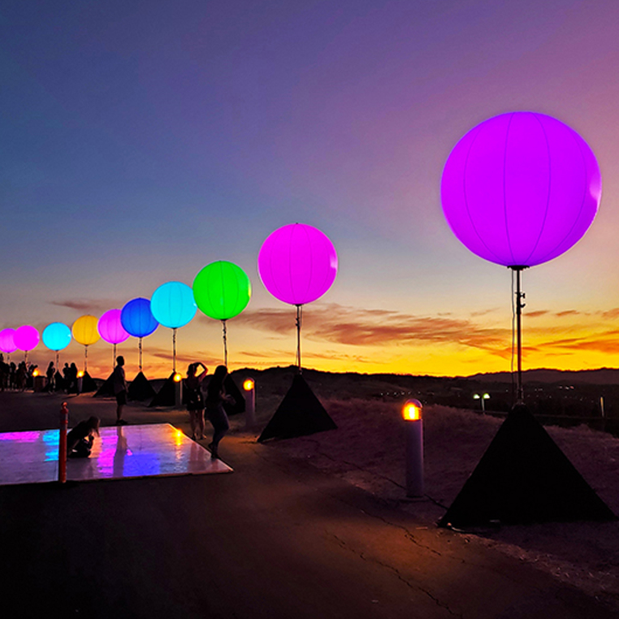 Led Balloon Light Tower