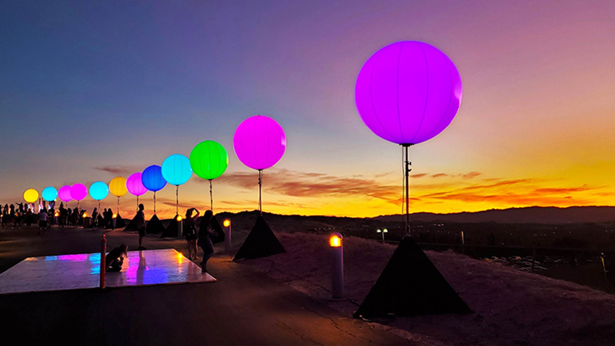 Led Balloon Light Tower
