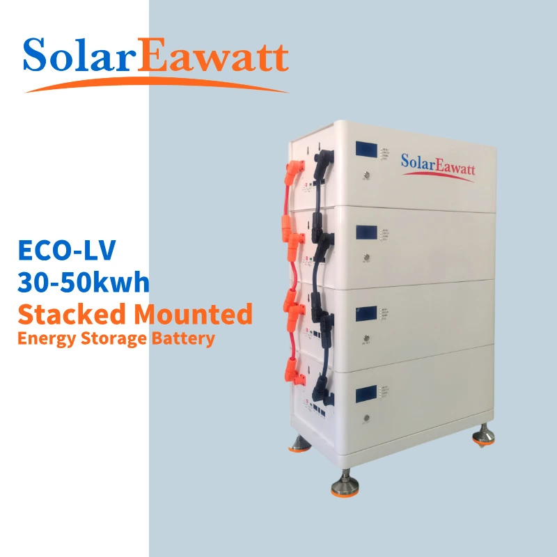 ECO－LV 30-50kwh Stacked Mounted Energy StorageBattery